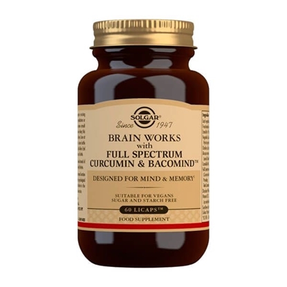 SOLGAR BRAIN WORKS 60 PLANTAARDIGE CAPSULES